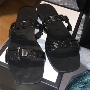 Authentic Gucci summer 2020 black sandals